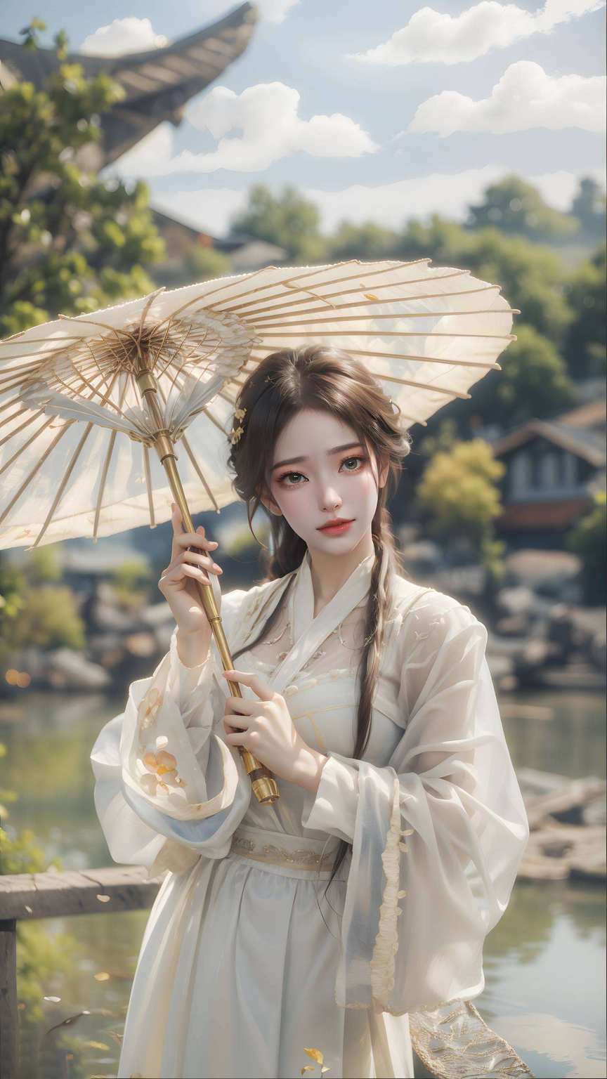 今儿个给您介绍一款绝美的国漫壁纸——姚曦女神款！这可不是一般的壁纸哦嘻嘻哈哈间