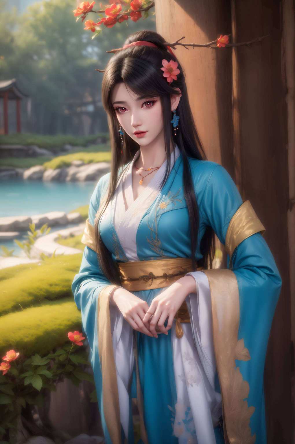 仿佛能和你对话赶紧来体验这款集玄幻、美女、国漫于一体的Win10壁纸吧