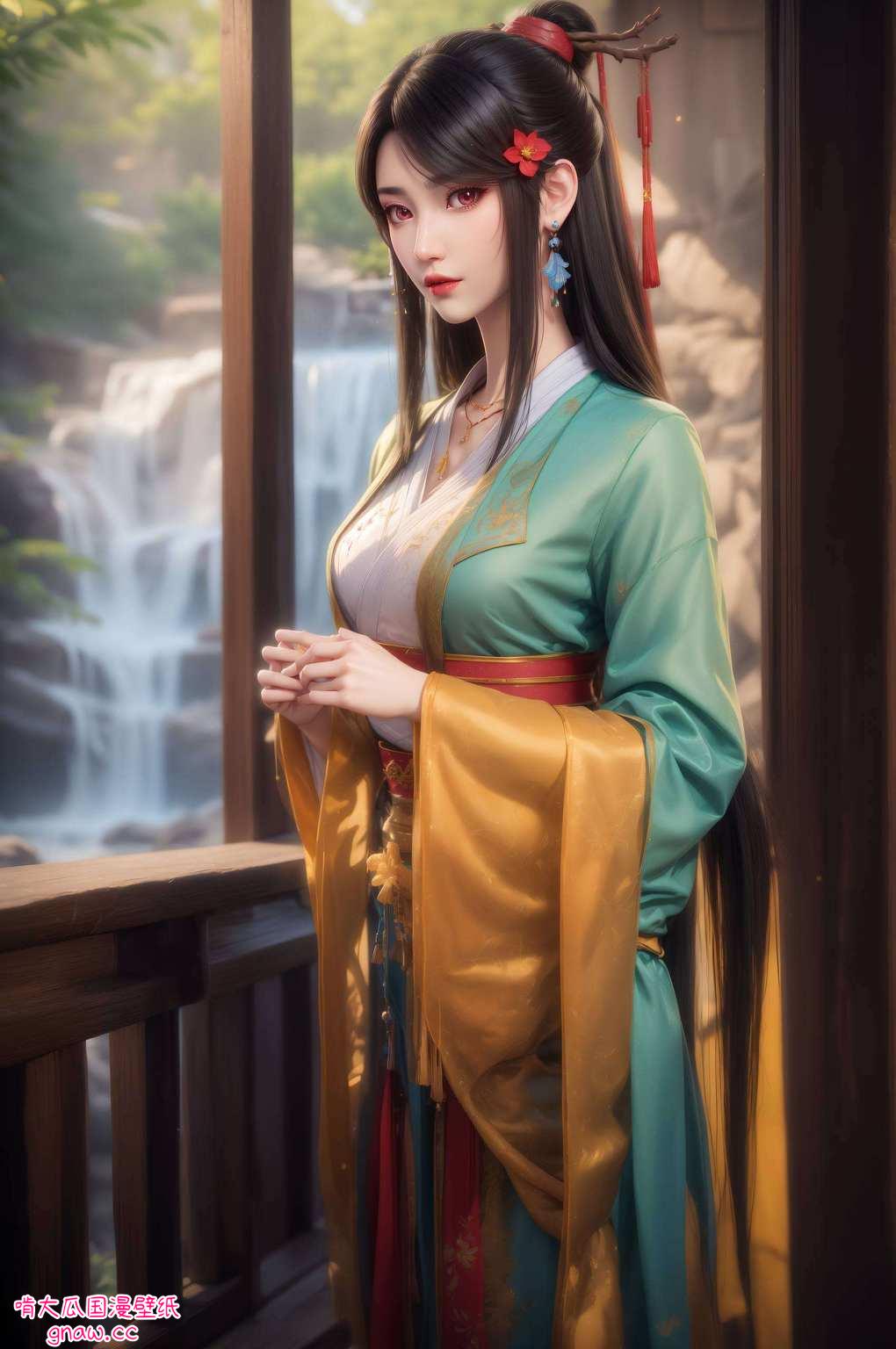 夭夭那如水般柔美的侧脸他们是国漫的璀璨星辰