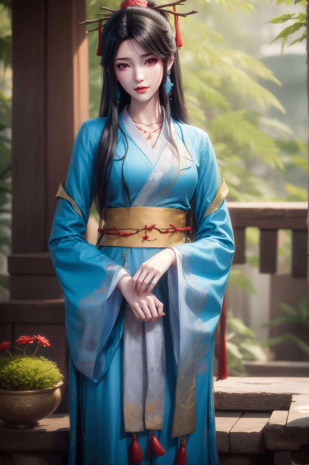 侧脸杀让你秒变小迷弟！元尊加持谁说国漫美女只能安静如鸡？我偏要让她活泼乱跳