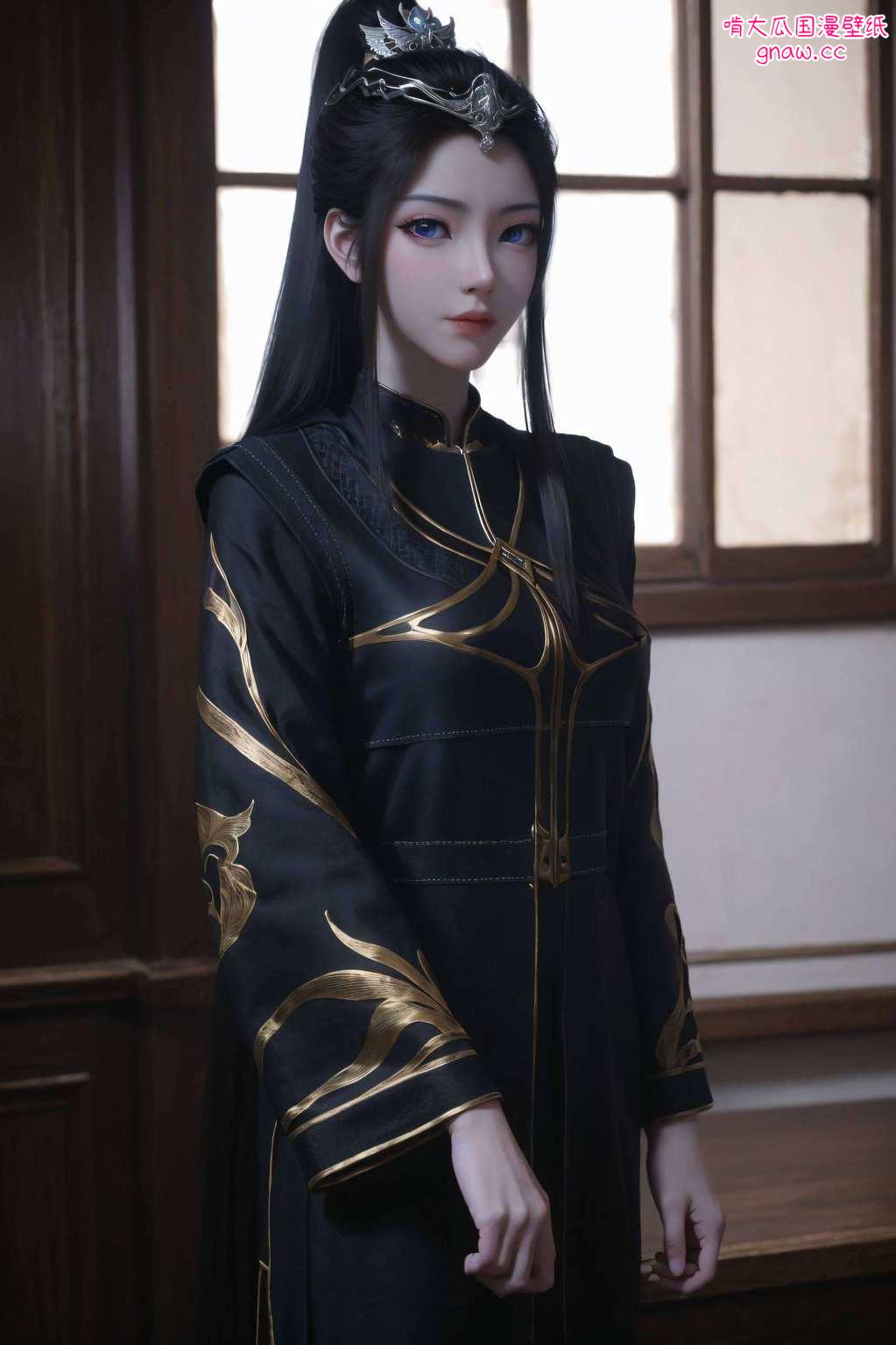 连壁纸都做得这么仙气满满和国漫女神一起修炼去吧！