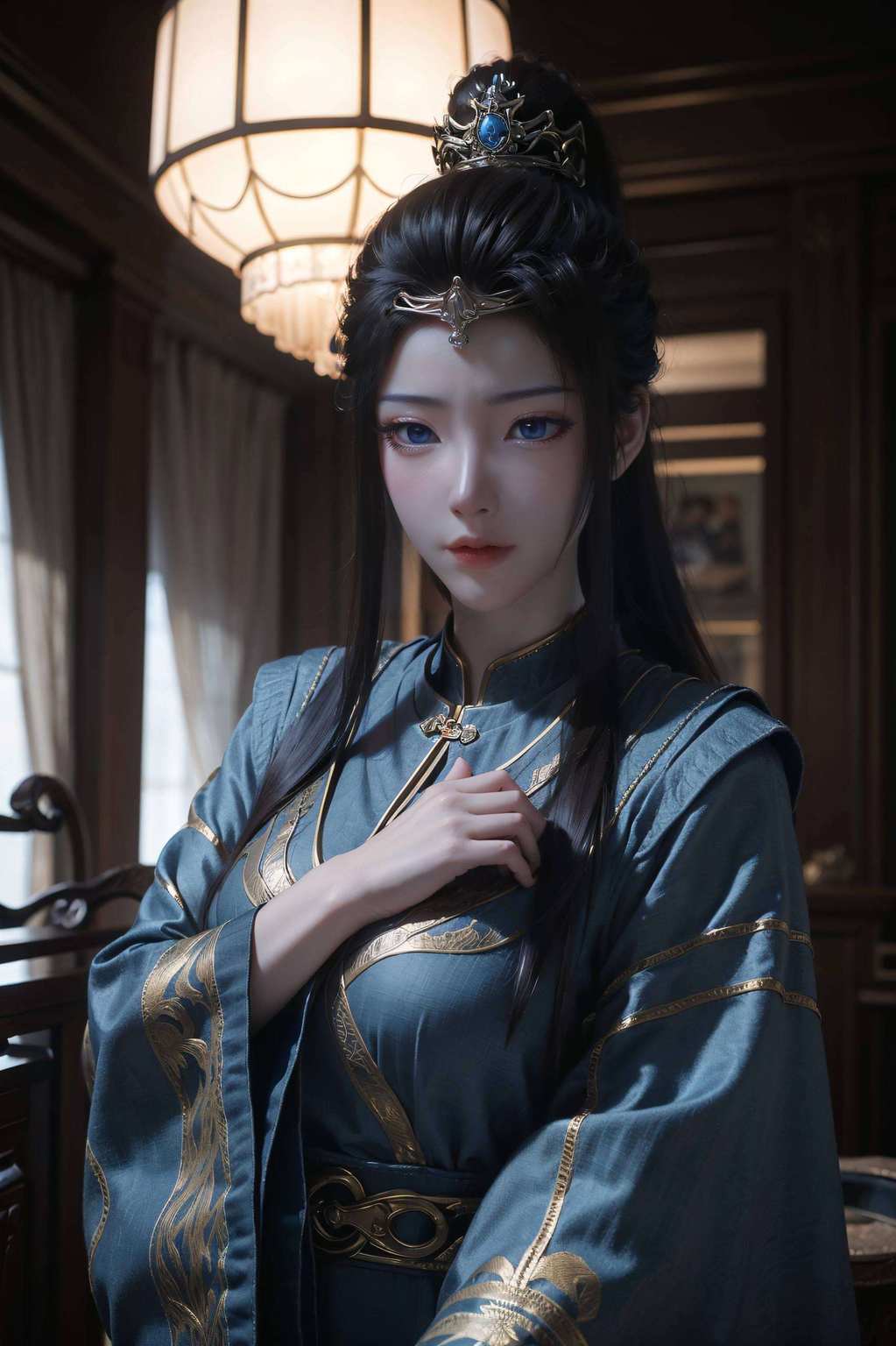 更是无数粉丝追逐的梦幻女神在这国漫的画卷里