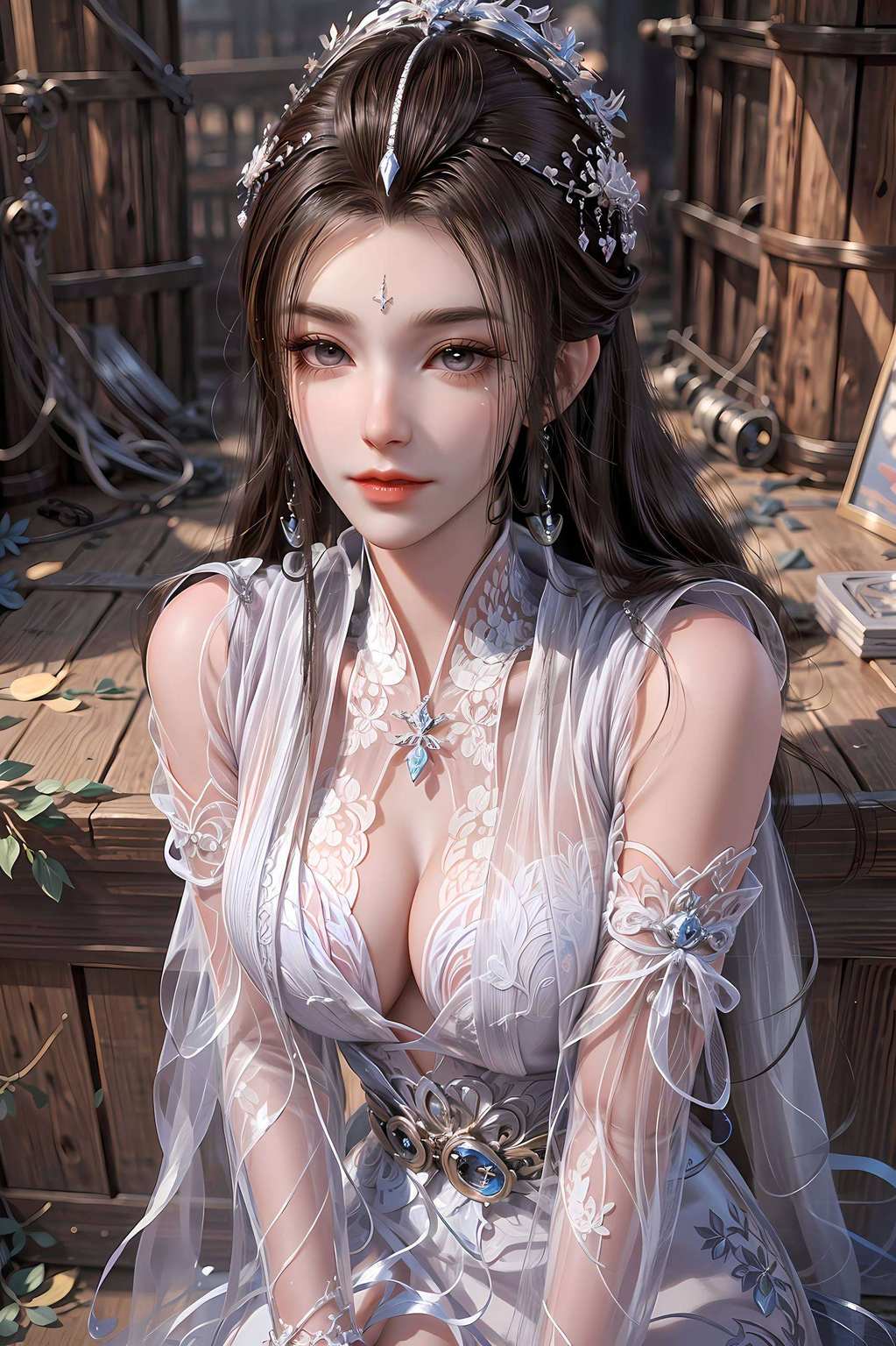 国漫美女的魅力高清的画面