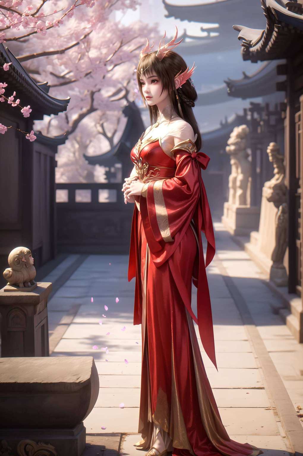 你的iPad上展现出云落翩翩起舞的场景还是感受国漫美女们的魅力