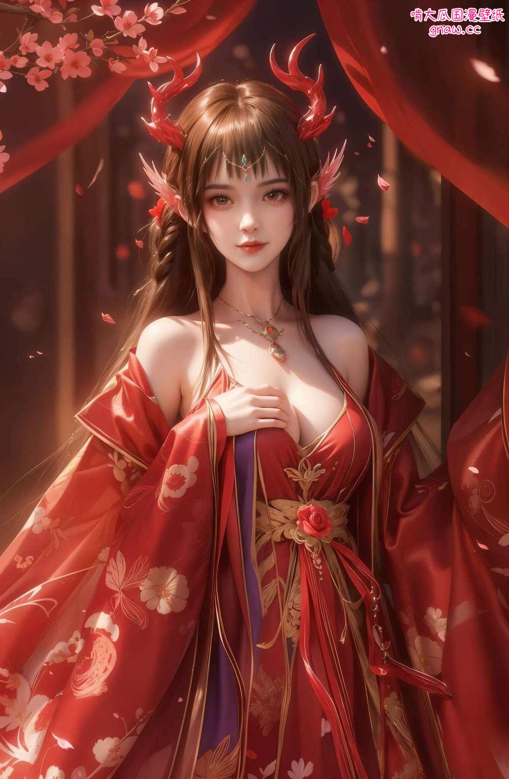 快来看看这位国漫美女如何让你的iPhone充满仙气吧！保管你的手机瞬间变身“颜值担当”