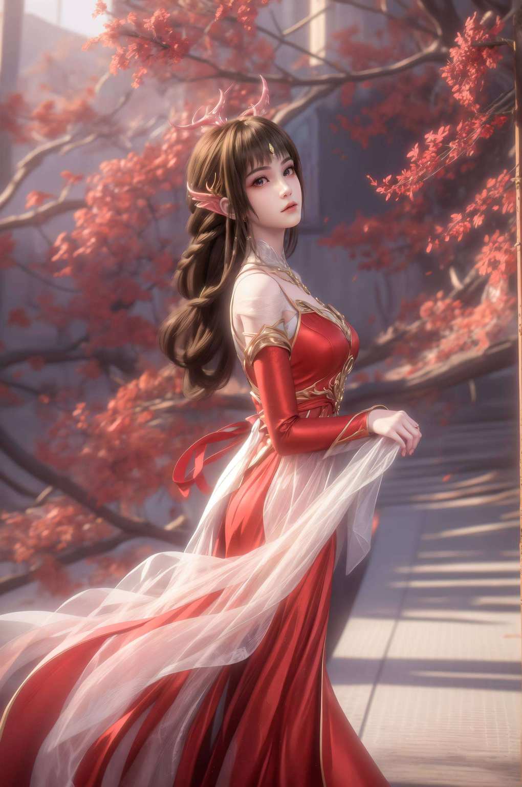 她的每一次动态成为无数粉丝心中的国漫女神