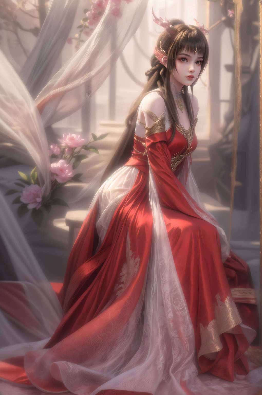 她是百炼成神中的灵动女神成为每一部手机的灵动壁纸