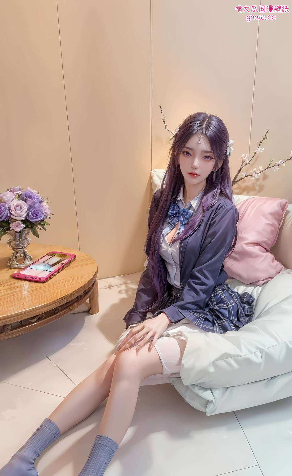 我这儿有一款绝美的“完美世界云曦清漪壁纸”简直就是国漫女神的极致呈现！淡雅的玄幻风格