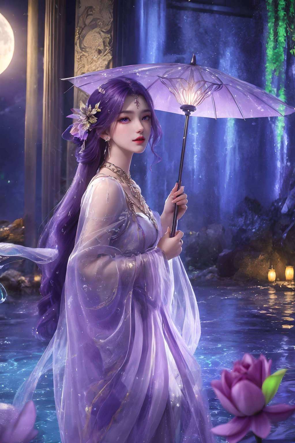 整个屏幕都亮了！谁说国漫女神只能温柔婉约？云曦s985告诉你：美一笑起来