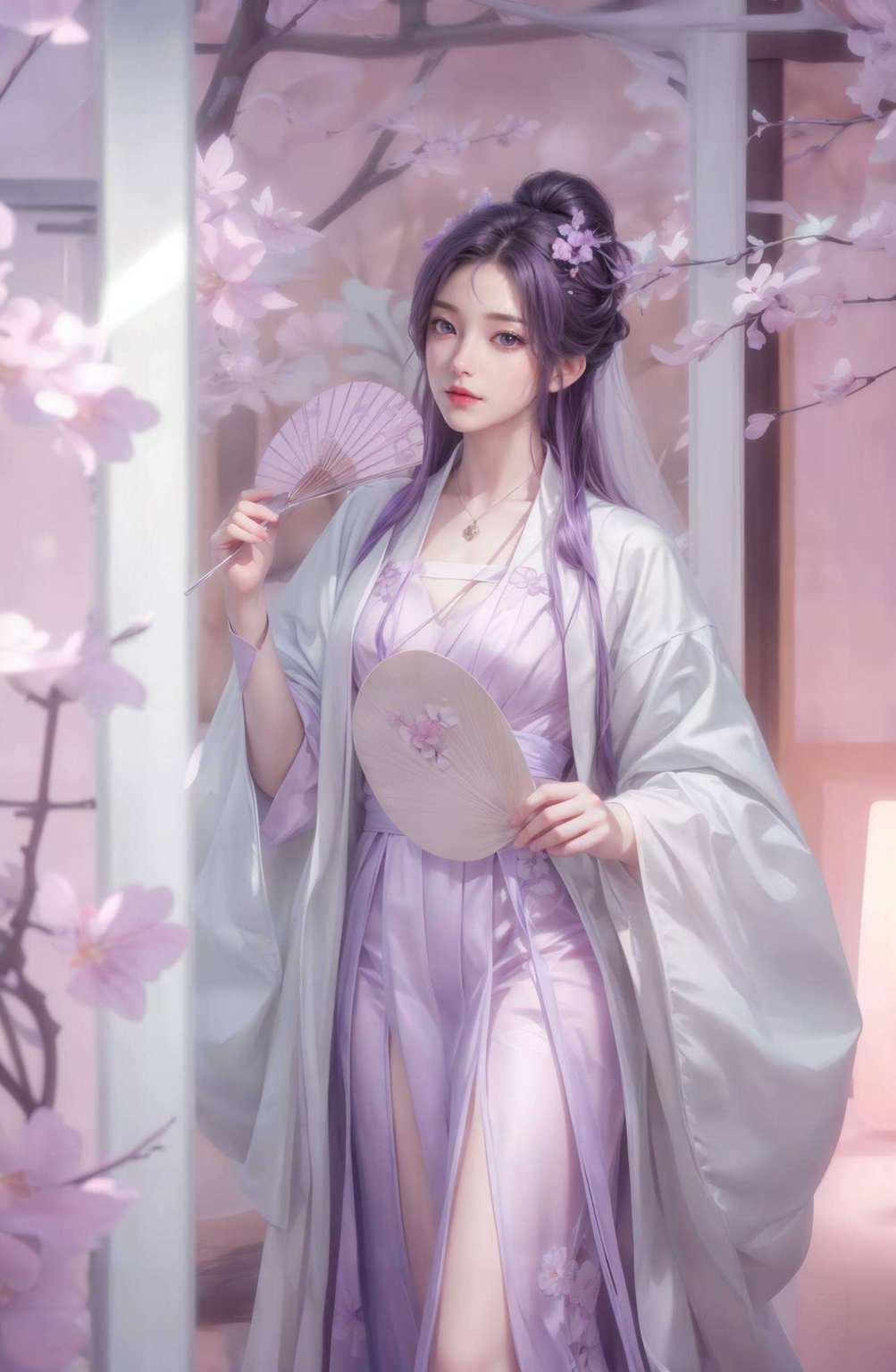 这壁纸简直是为你的Win10桌面量身定做的！快来感受一下国漫美女的魅力吧让你的电脑瞬间变身震撼画面！