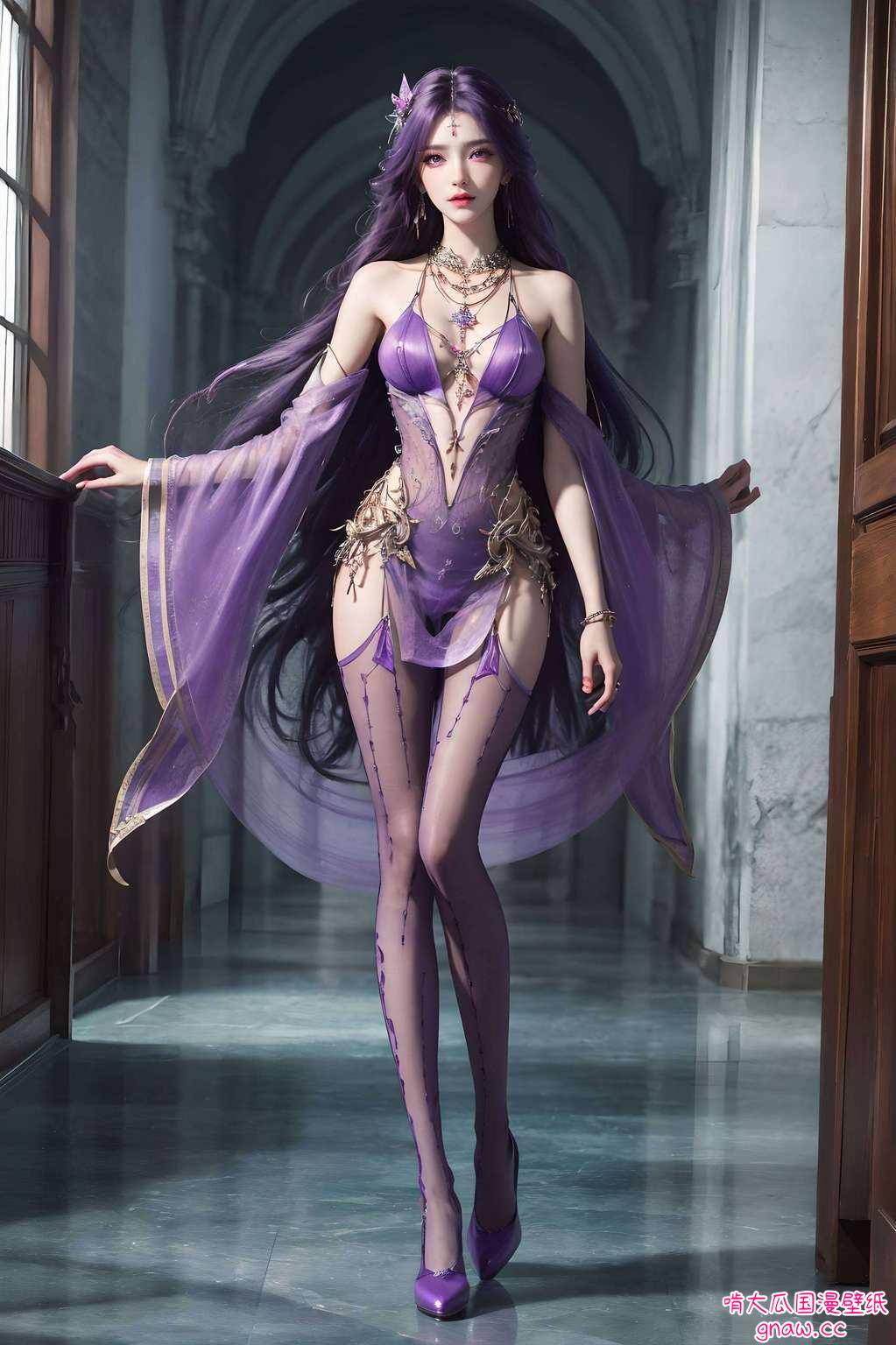 快来给你的电脑换个美美的“衣服”吧！它是融合了国漫美女、动漫女神的精细之作