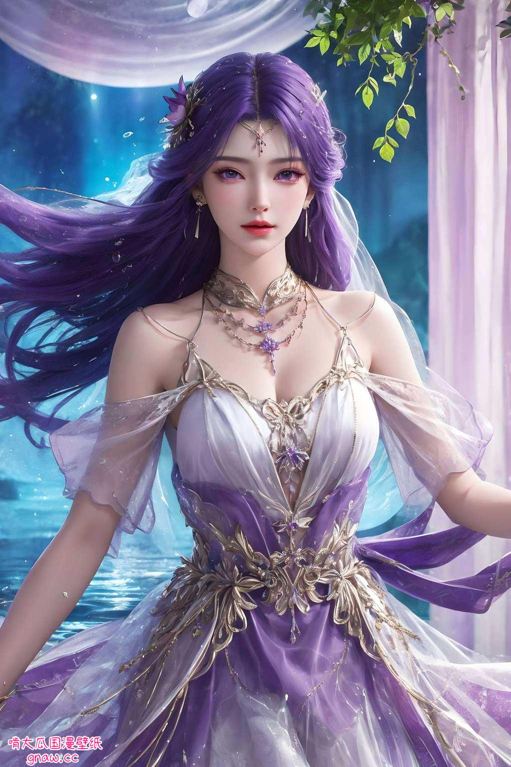 国漫美女翩翩起舞幻化千般