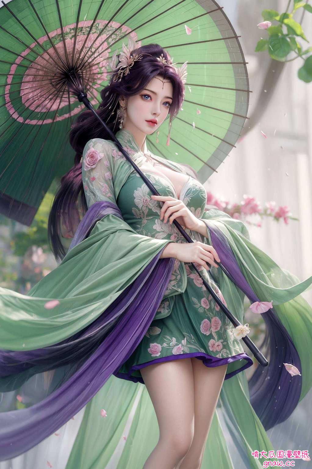 让你手机一秒变身玄幻仙境！以笔触勾勒出一个个国漫女神的绝世芳华