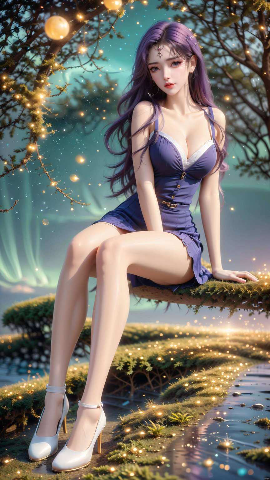 女神翩翩起舞曦光熠熠