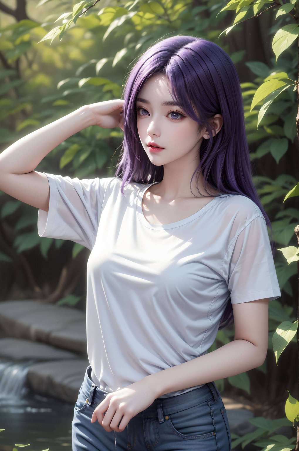 曦光浮壁彰显玄幻之美