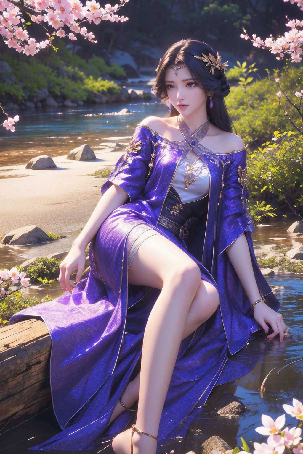 这可不是一般的壁纸哦快来看看这位国漫美女如何让你的iPhone瞬间变身玄幻世界的小可爱吧！