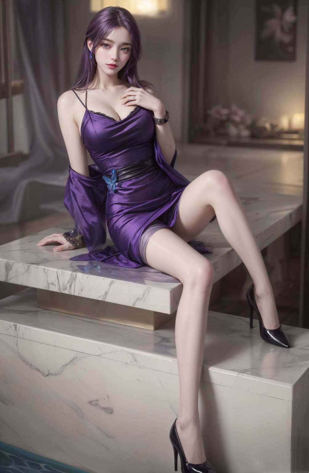 今儿个给大家介绍一款超火的AIGC素材——灯光画云曦荒天帝壁纸！这可不是一般的壁纸哦各位小伙伴