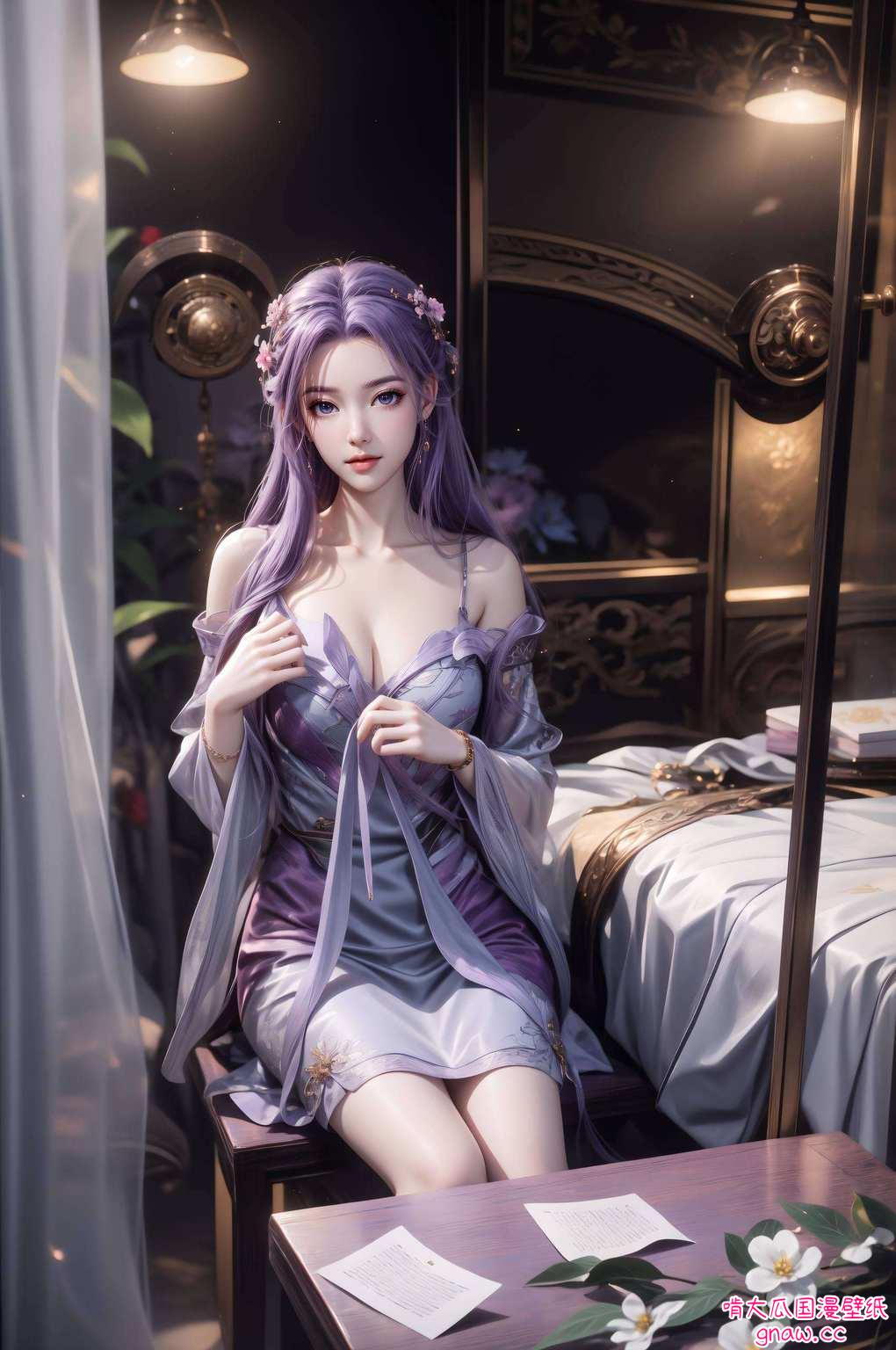 这位国漫女神穿越云霄之上