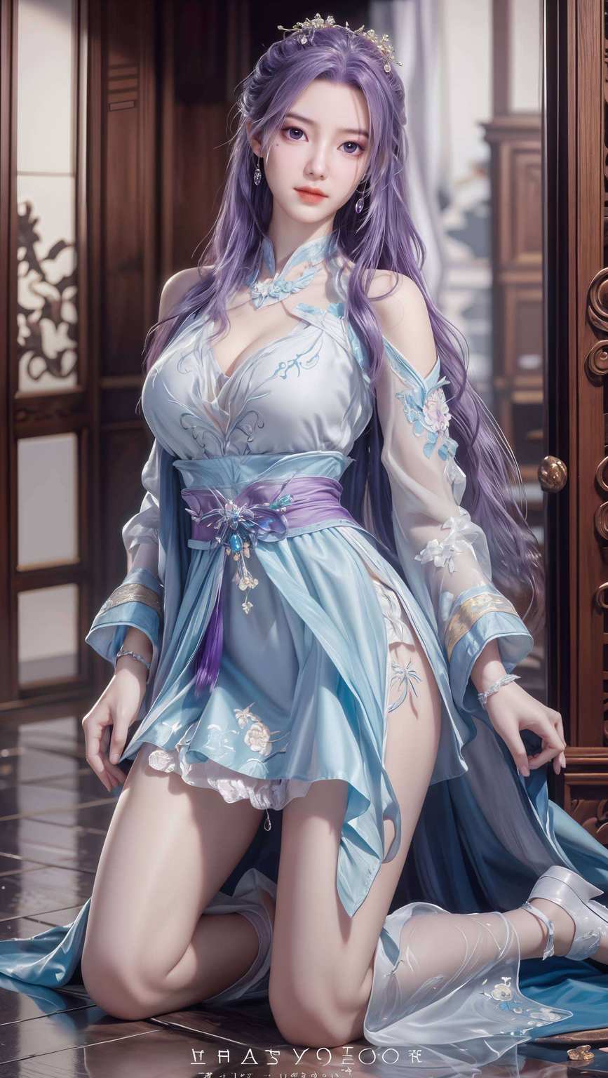 美目盼兮翩若惊鸿