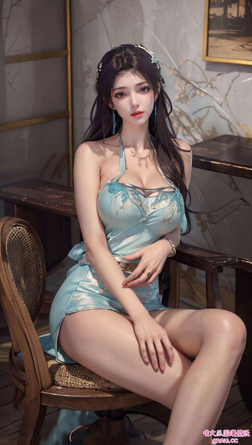 翩翩云韵动漫壁纸