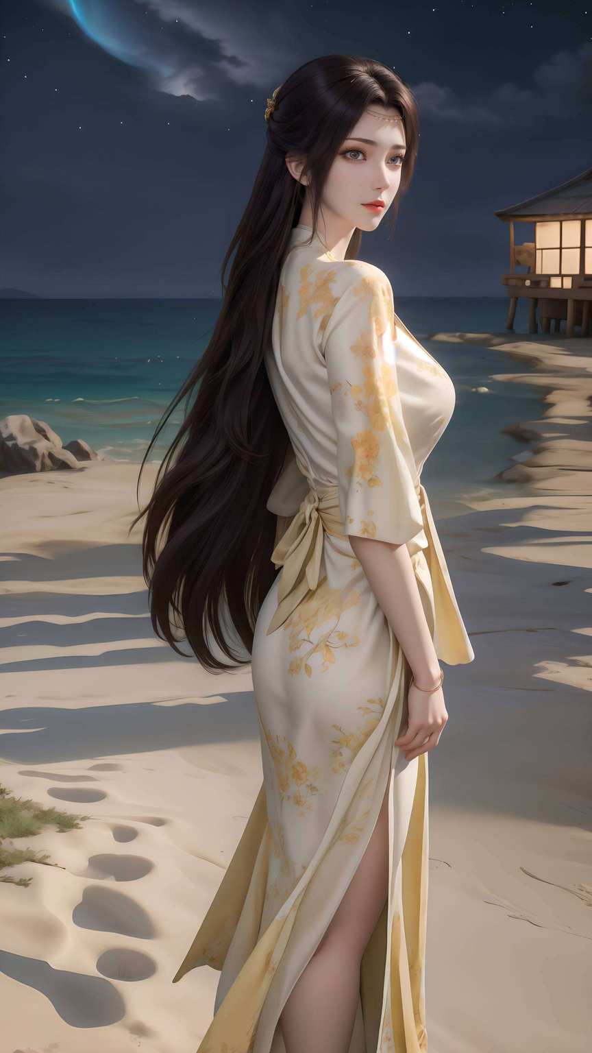 如同她的身影那风华绝代的国漫女神