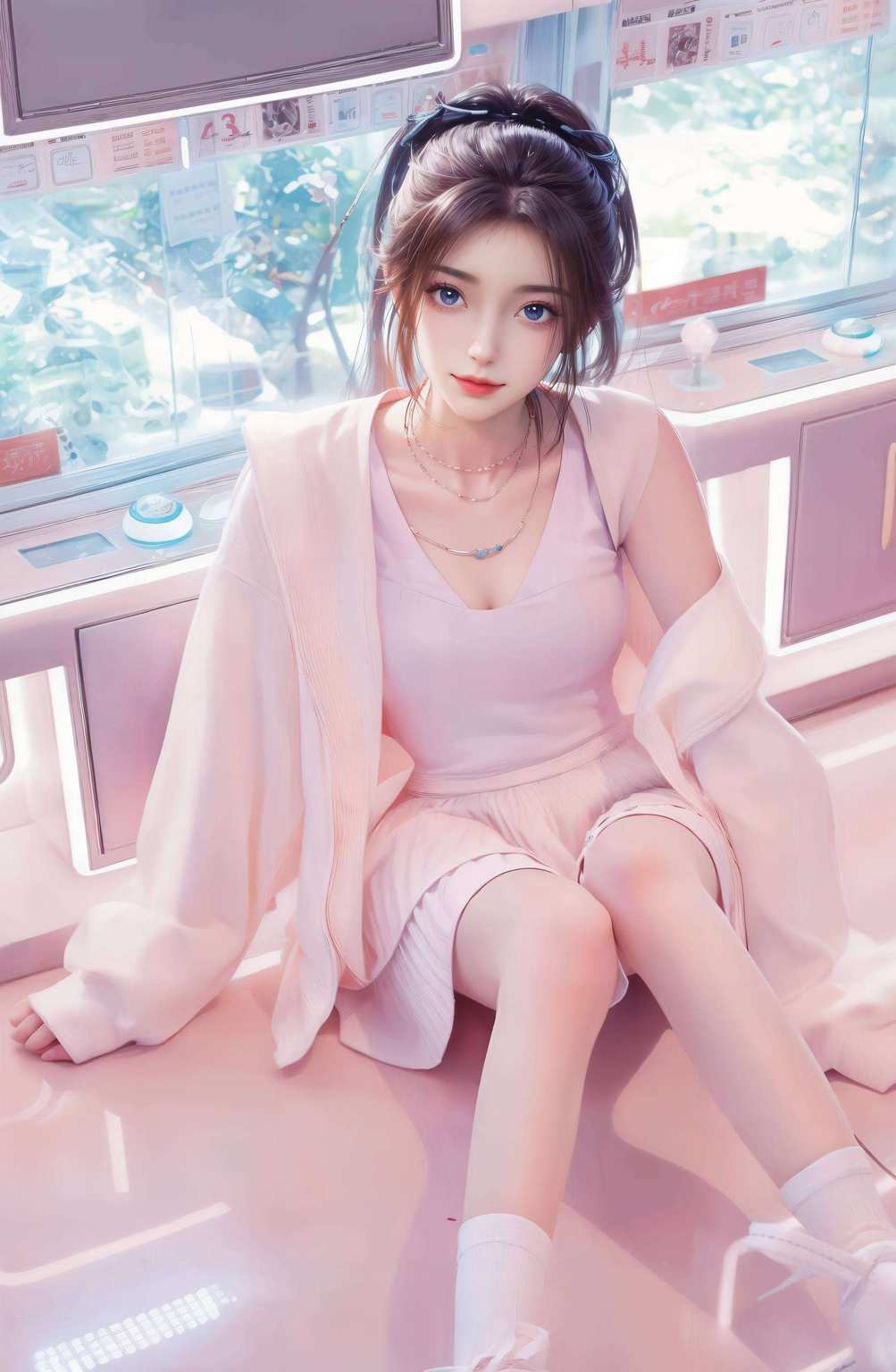 嘿让你的手机瞬间变身玄幻世界的美女画廊