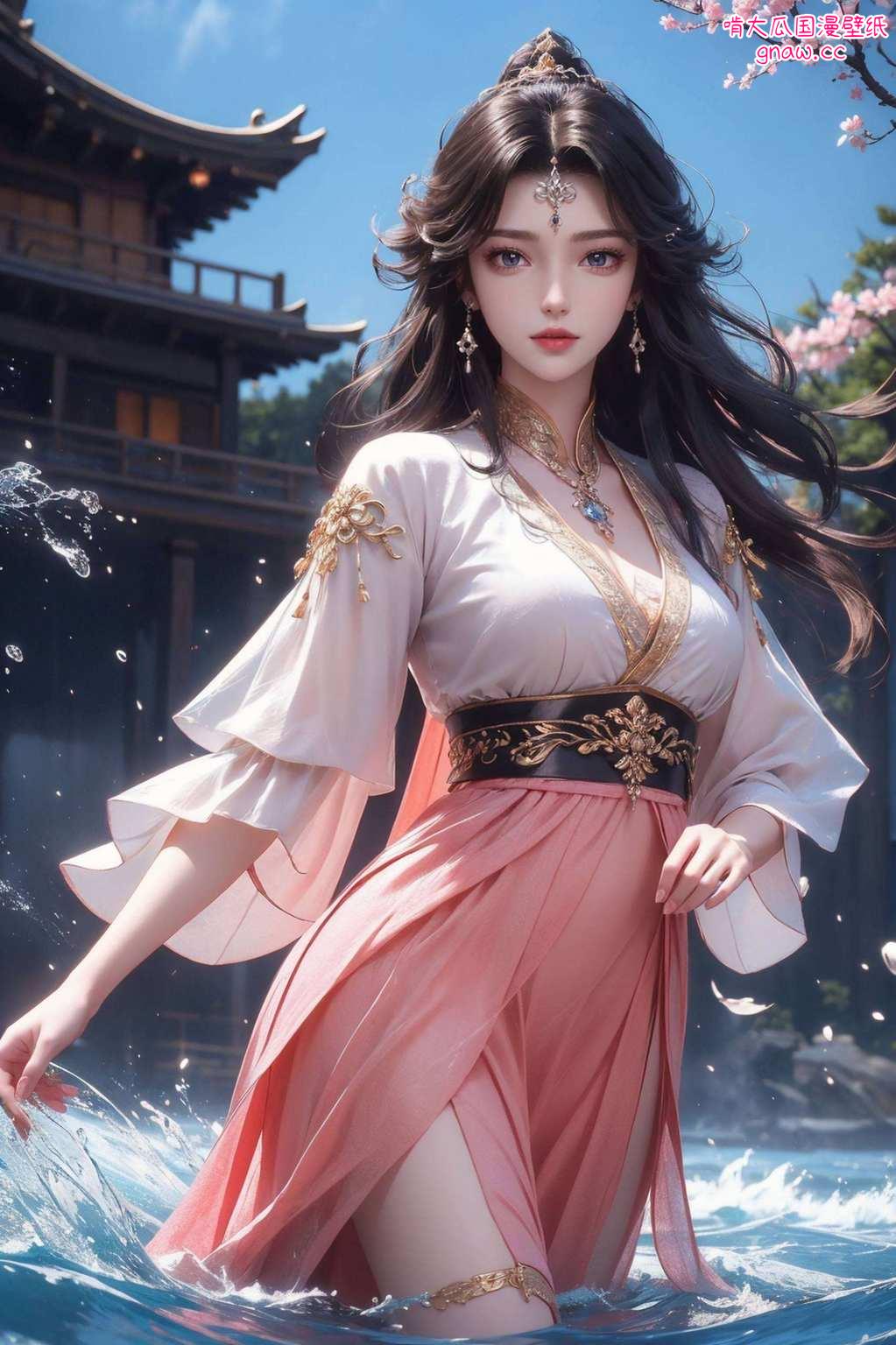 就像是把仙界的风景搬到了手机屏幕上谁说玄幻只能是遥远的传说？周紫虹用她的巧思