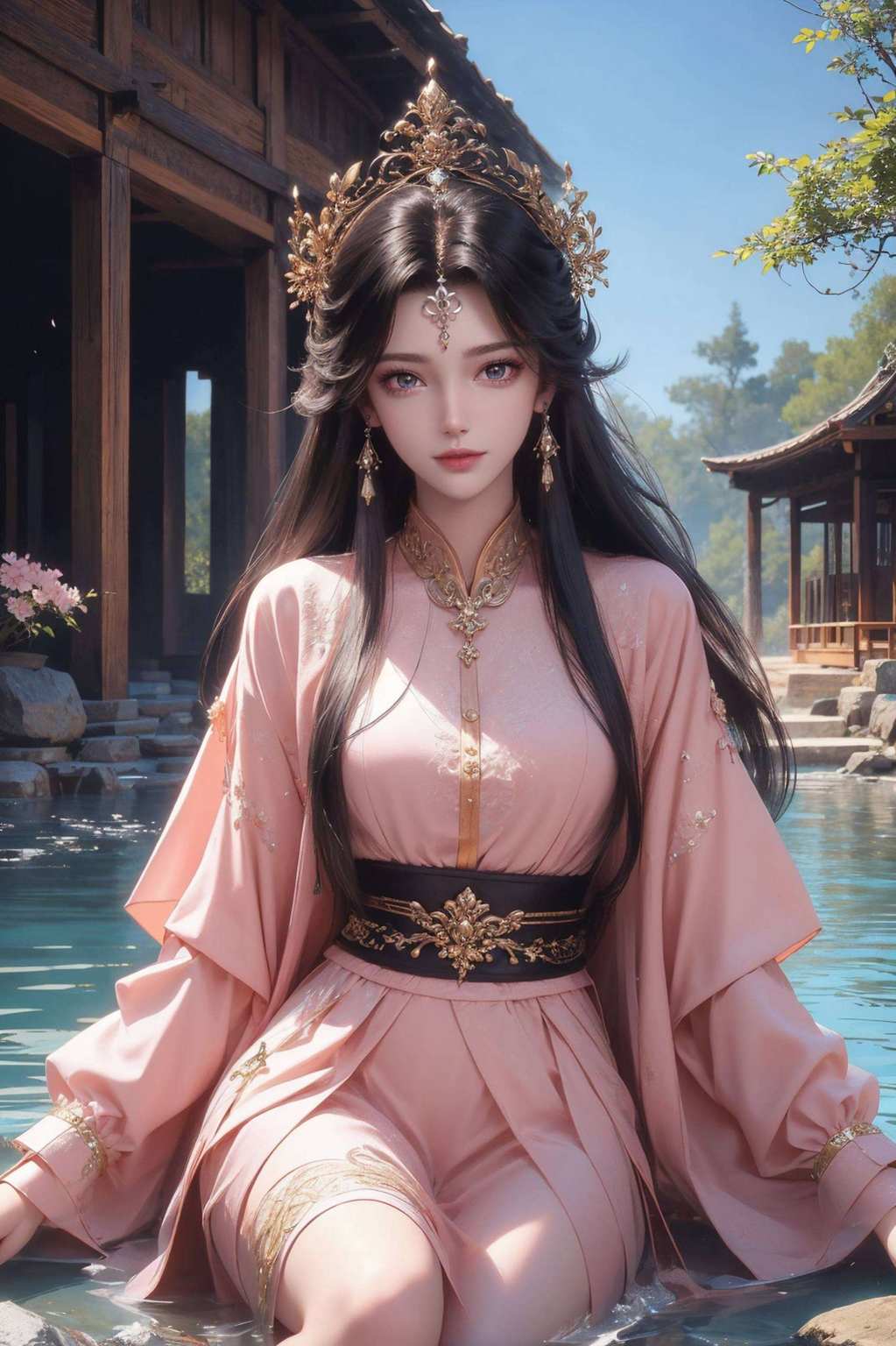 谁说国漫女神只能静态美？高清壁纸带你领略动态风华周紫虹长大后更是美得让人心动