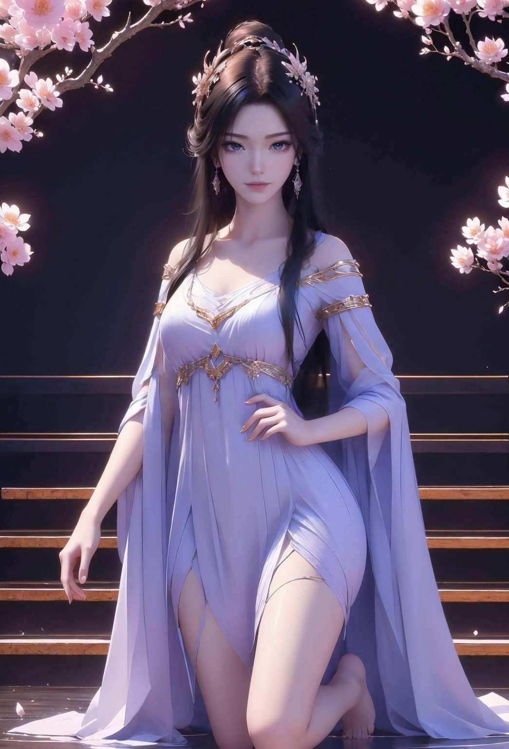 心生向往紫灵以她独特的魅力