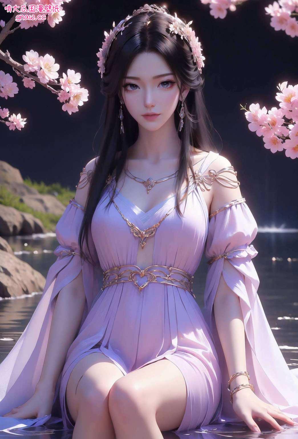 私下里可是个嘻嘻哈哈、调皮捣蛋的小可爱呢！国漫美女的魅力就在这紫灵壁纸里啦！快来收藏吧