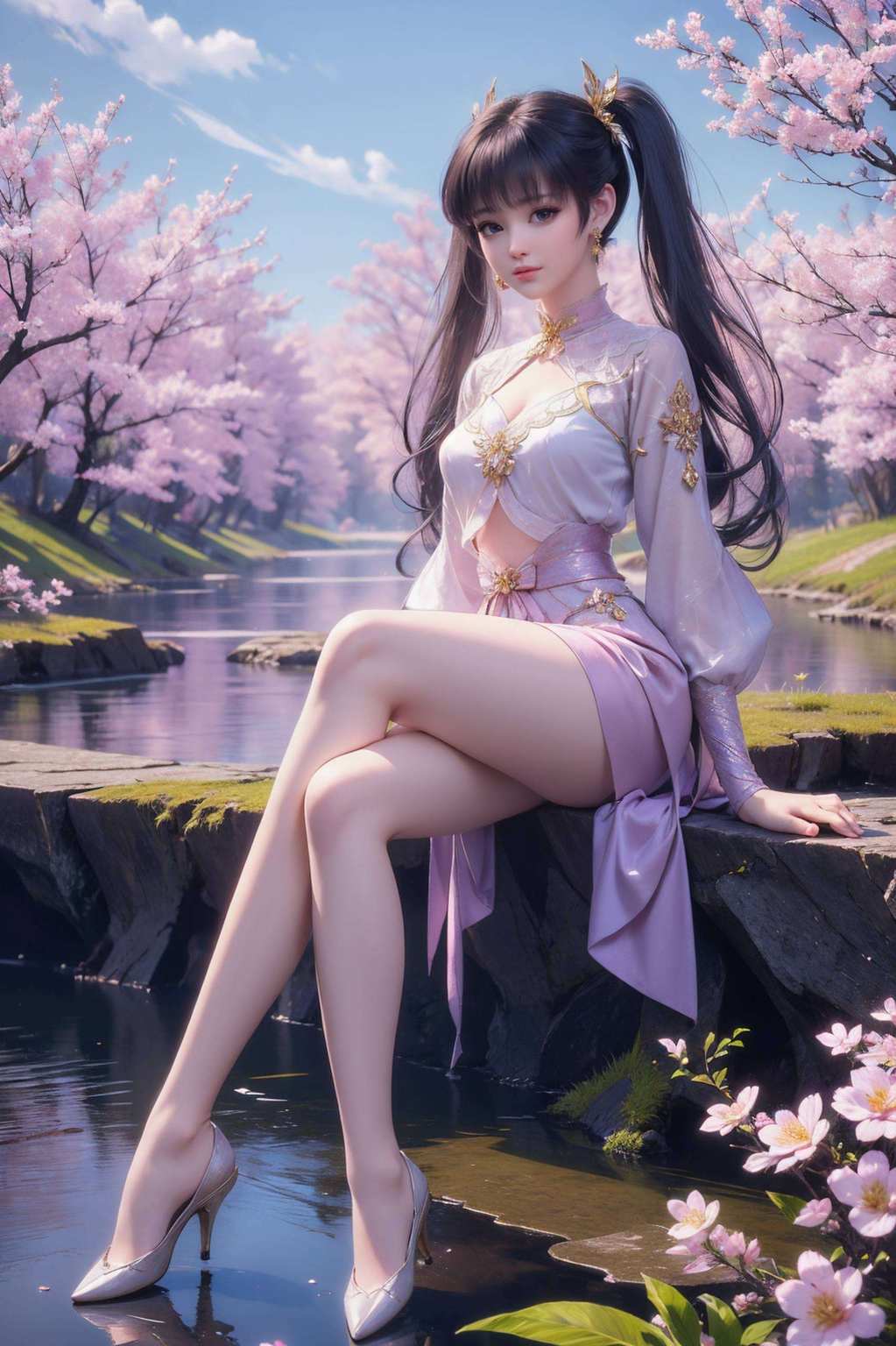 国漫里的高冷女神嘿